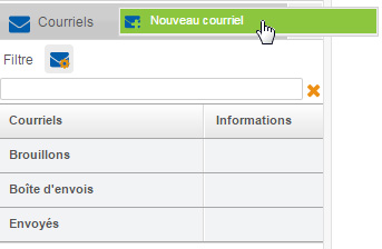 Nouveau courriel