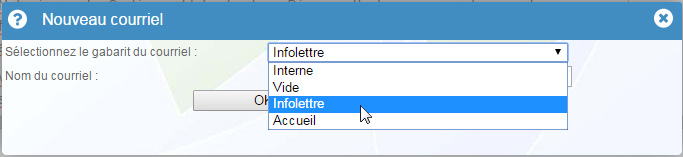 Nouveau courriel (gabarit)